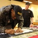 Atlanta Falcons Players Meet With Fans, Tour Zama During USO Visit