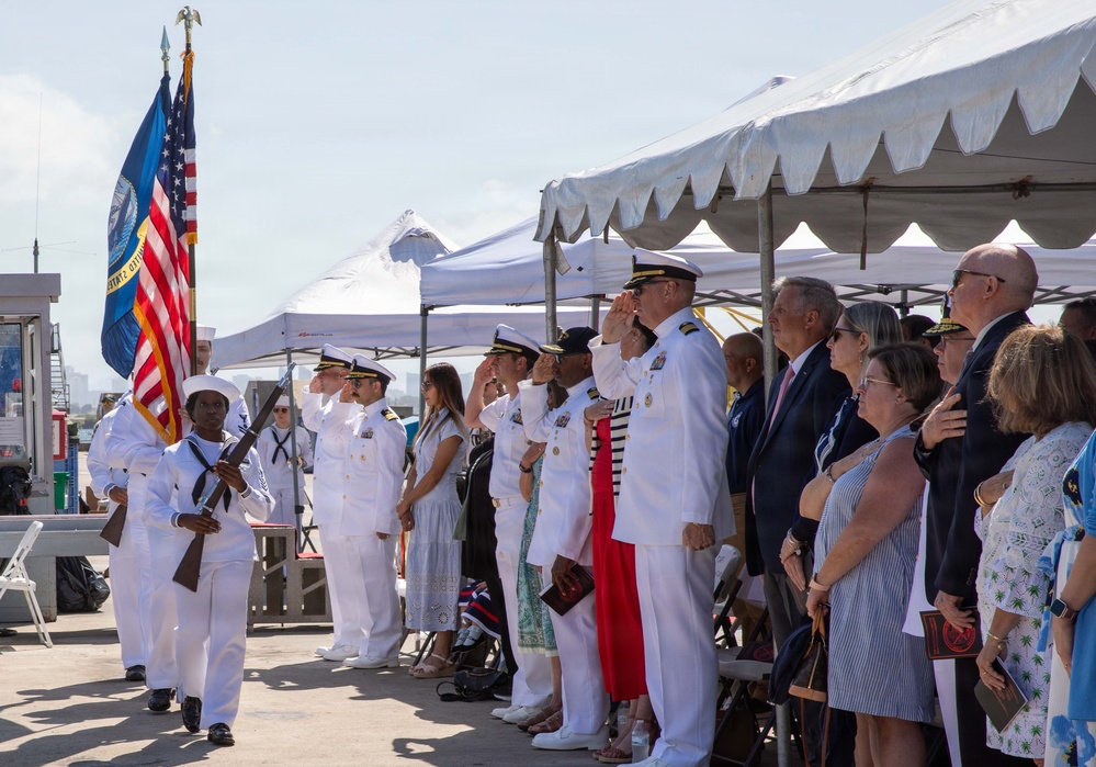 USS Alexandria (757) holds Inactivation Ceremony