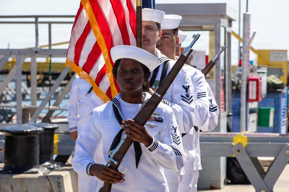 USS Alexandria (757) holds Inactivation Ceremony