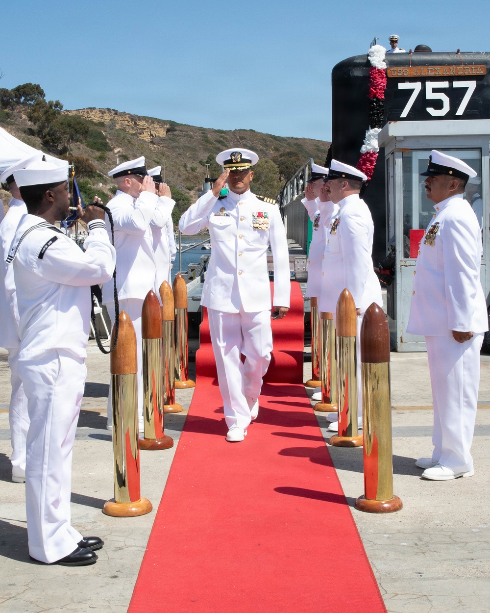 USS Alexandria (757) holds Inactivation Ceremony