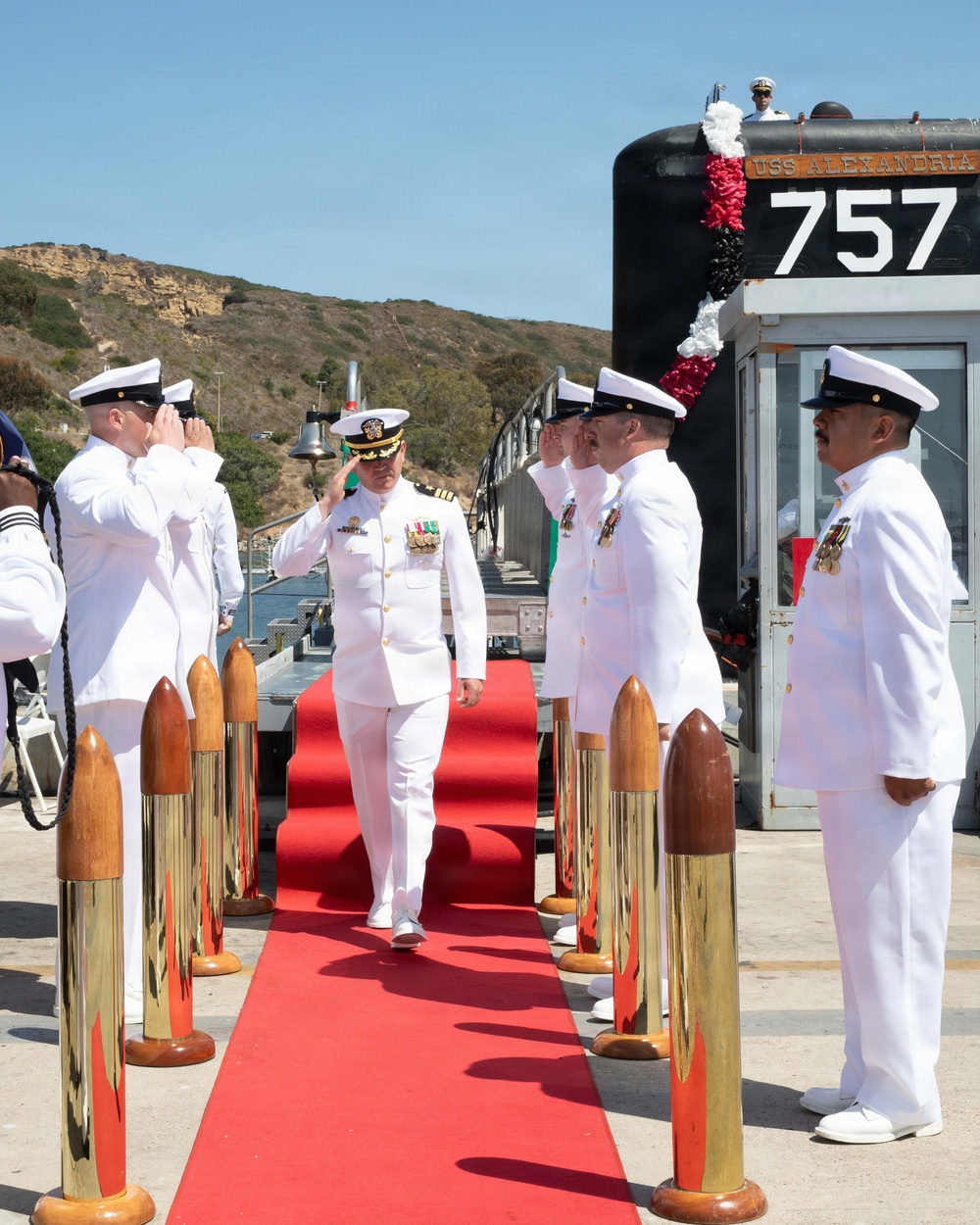 USS Alexandria (757) holds Inactivation Ceremony