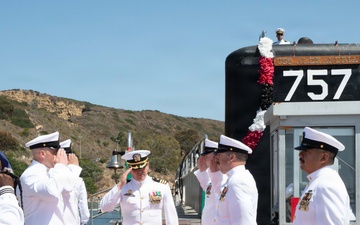 USS Alexandria (757) holds Inactivation Ceremony