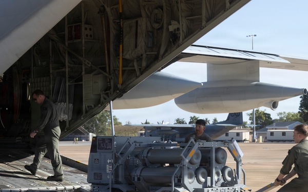 VMFA-214 F-35B aerial refueling