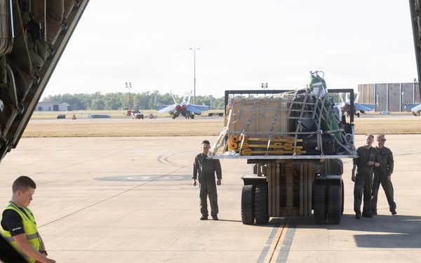 VMFA-214 F-35B aerial refueling
