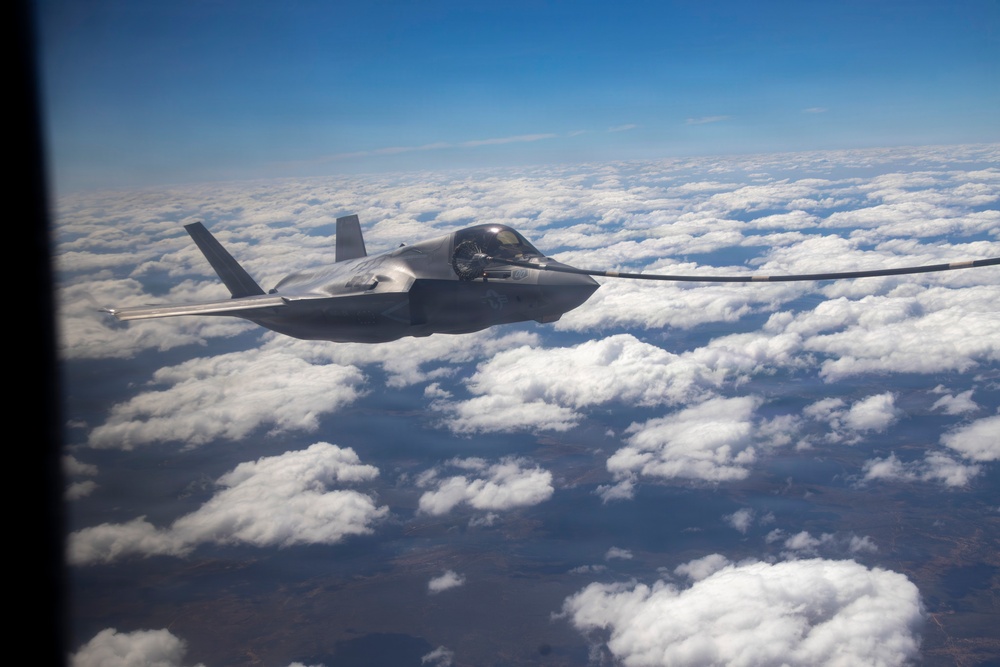 Slingshot: VMFA-214 F-35B aerial refueling