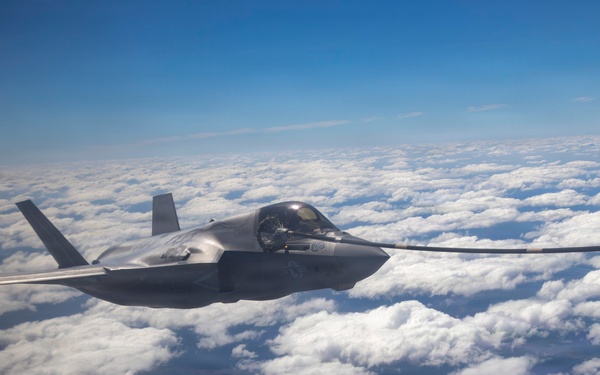 Slingshot: VMFA-214 F-35B aerial refueling