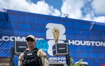 Coast Guard K-9 team supports security at FIFA Fan Fest