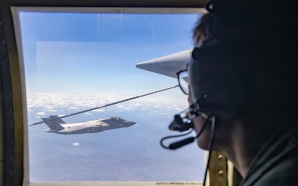 Slingshot: VMFA-214 F-35B aerial refueling