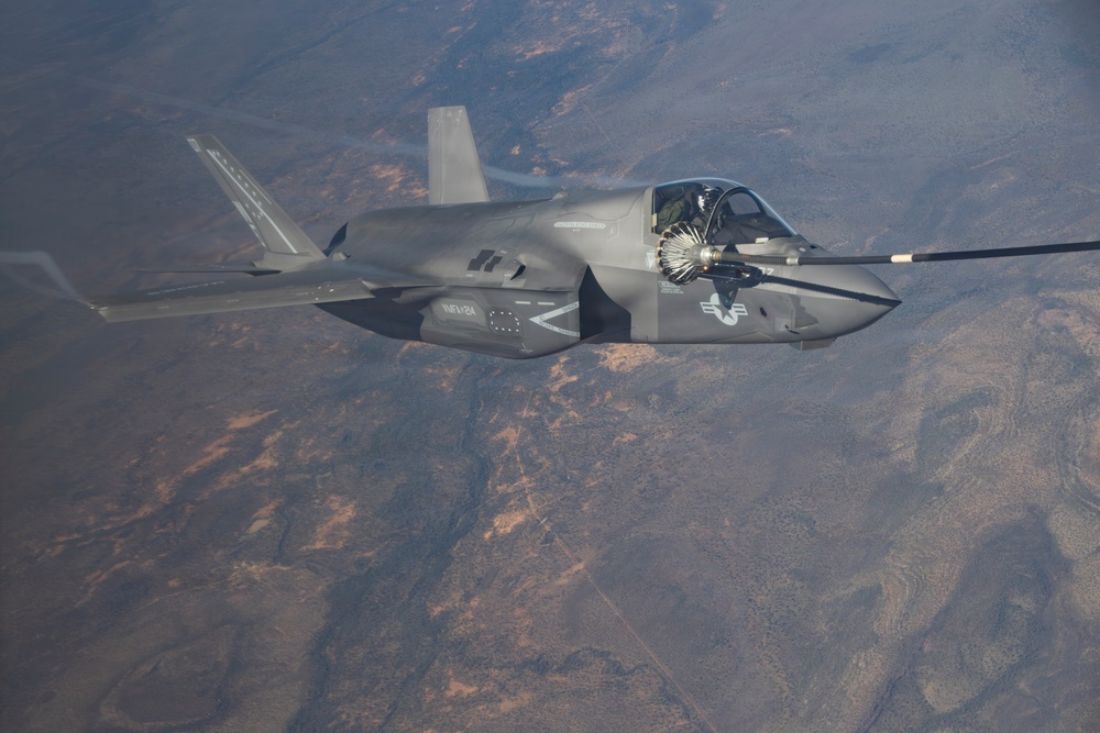 Slingshot: VMFA-214 F-35B aerial refueling