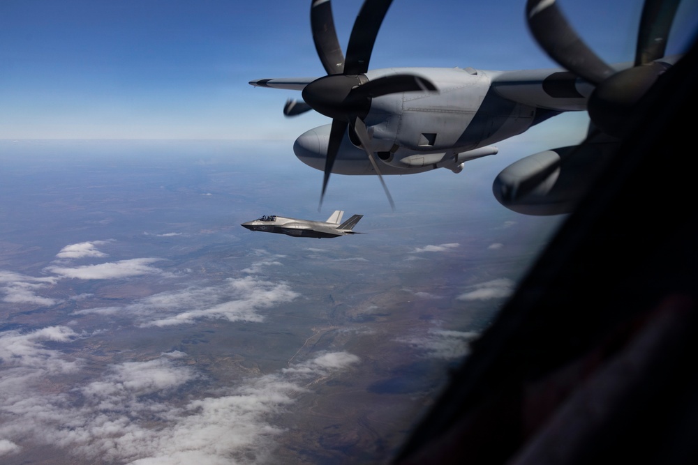 Slingshot: VMFA-214 F-35B aerial refueling