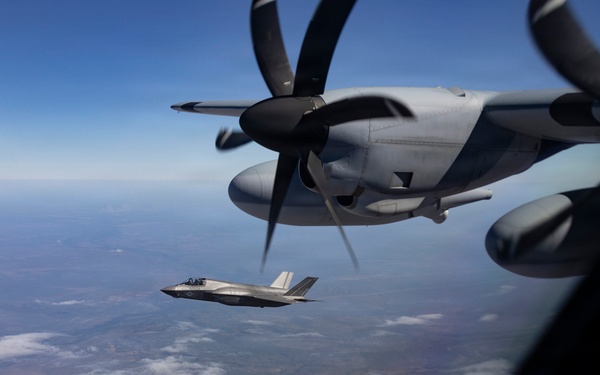 Slingshot: VMFA-214 F-35B aerial refueling