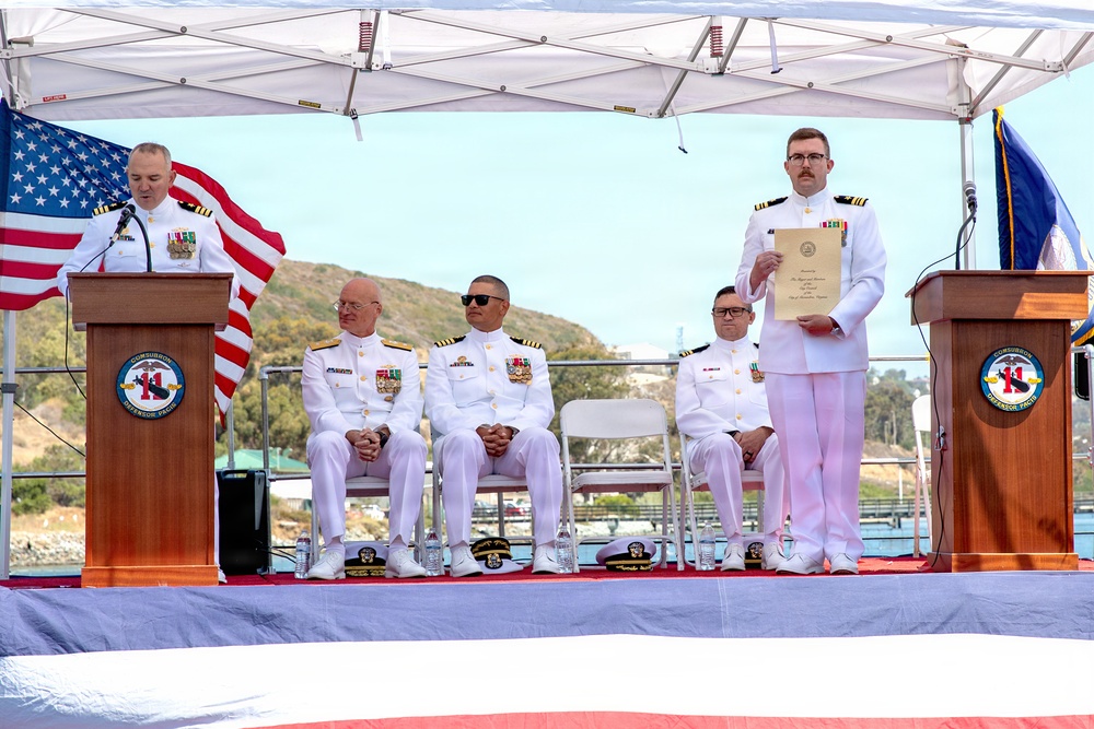 USS Alexandria (757) holds Inactivation Ceremony