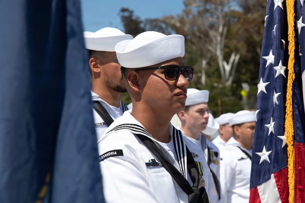 USS Alexandria (757) holds Inactivation Ceremony