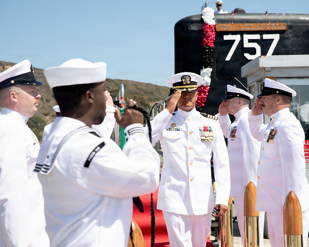 USS Alexandria (757) holds Inactivation Ceremony