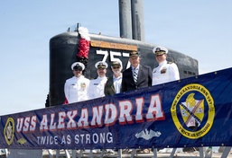 USS Alexandria (757) holds Inactivation Ceremony