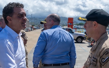 Honorable Emil Michael visits USS Colorado (SSN 788)