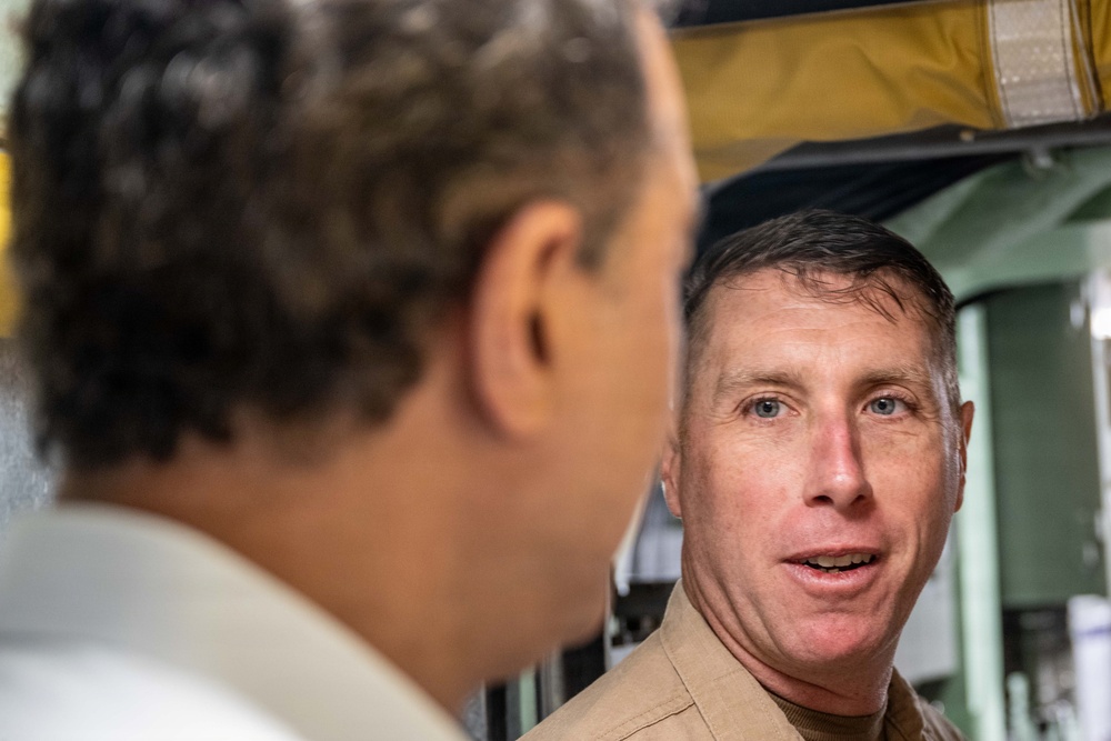 Honorable Emil Michael visits USS Colorado (SSN 788)