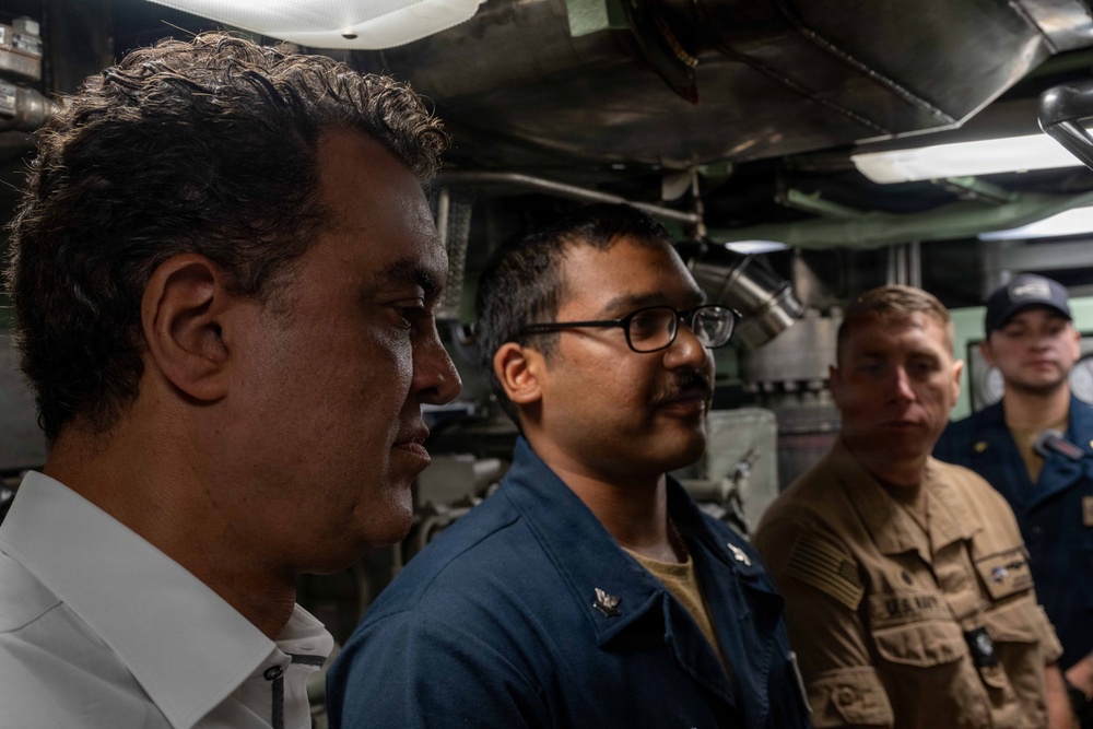 Honorable Emil Michael visits USS Colorado (SSN 788)