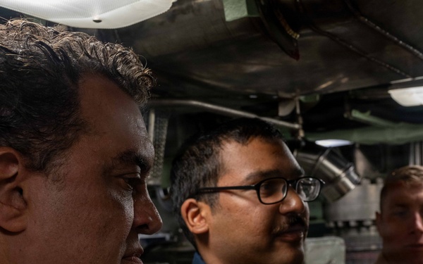 Honorable Emil Michael visits USS Colorado (SSN 788)