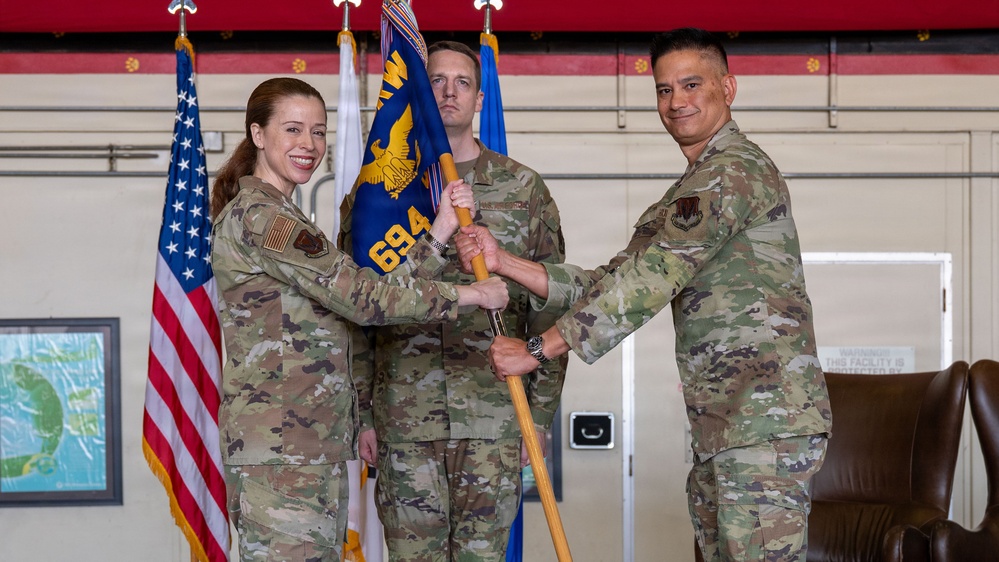 694th ISRG welcomes new commander