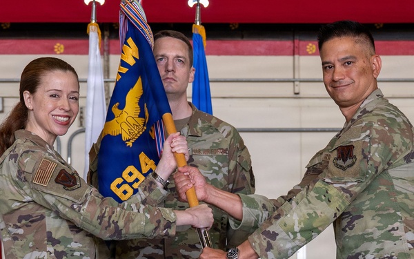 694th ISRG welcomes new commander