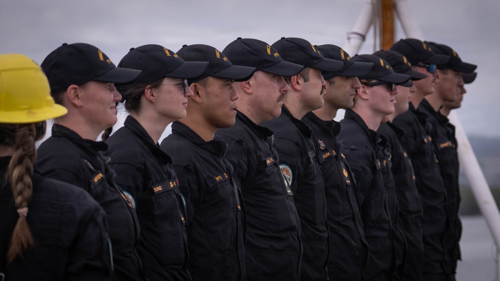 HMCS Regina arrives for Exercise RIMPAC 2026