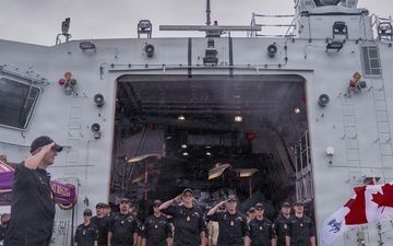 HMCS Regina arrives in Pearl Harbor for RIMPAC 2026