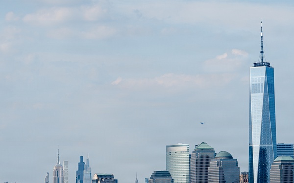 USS Arlington Arrives at INR250 NYC