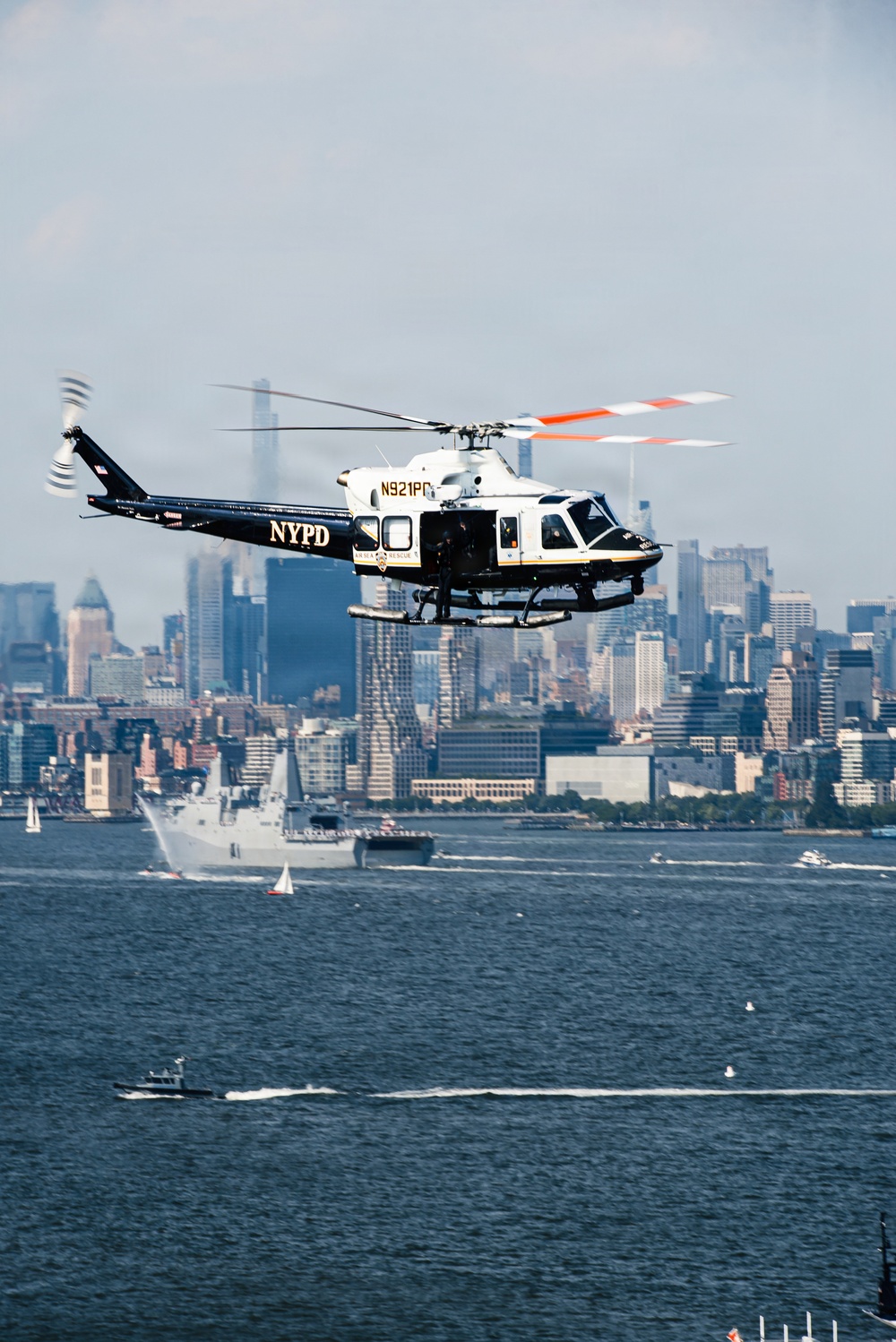 USS Arlington Arrives at INR250 NYC