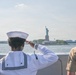 USS Arlington (LPD 24) Enters New York Harbor