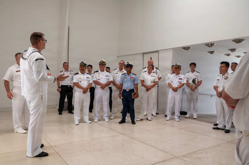 Command Senior Enlisted Leader Pearl Harbor Remembrance Tour during RIMPAC 2026