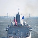 USS Arlington Arrives in New York