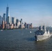 USS Arlington Arrives in New York