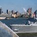 USS Arlington Arrives in New York