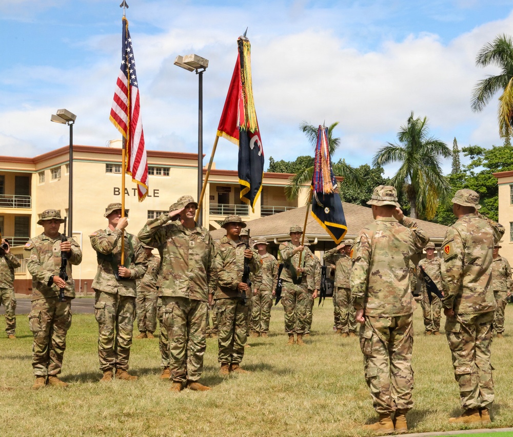 Bronco Brigade Holds Relinquishment of Responsibility Ceremony