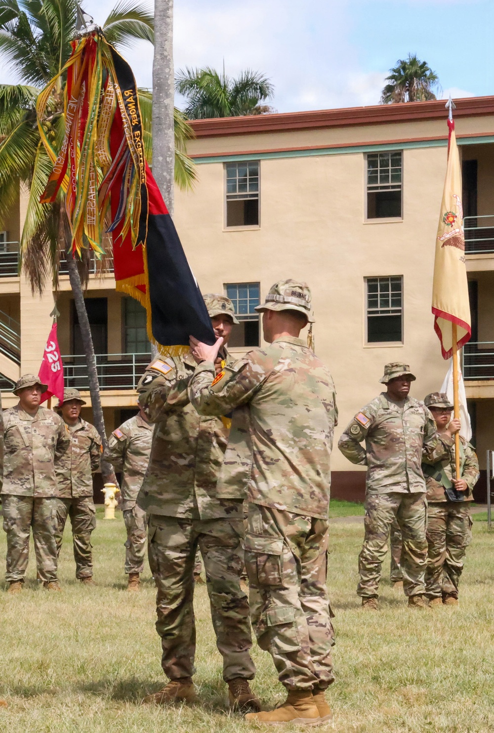 Bronco Brigade Holds Relinquishment of Responsibility Ceremony