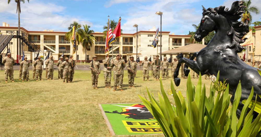 Bronco Brigade Holds Relinquishment of Responsibility Ceremony