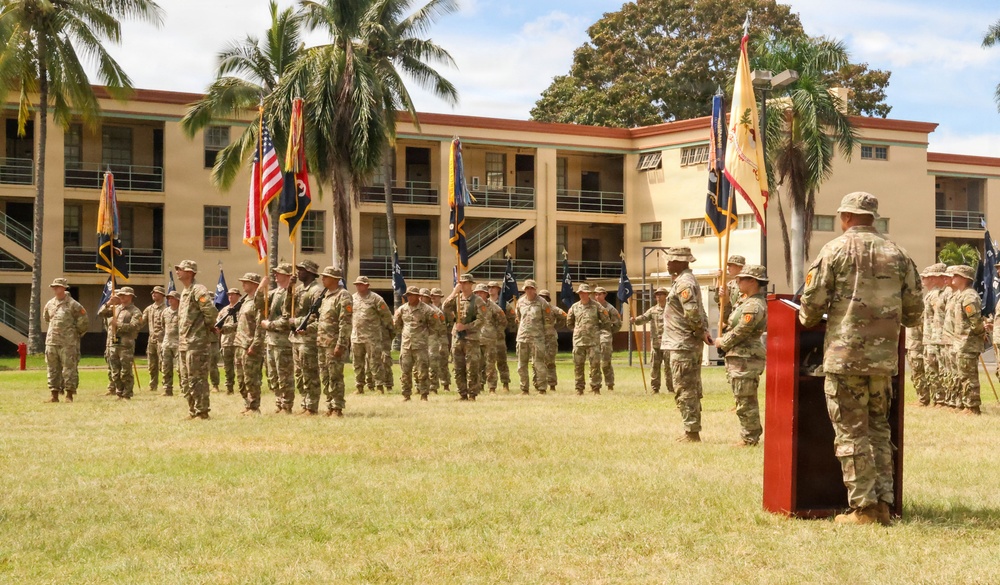 Bronco Brigade Holds Relinquishment of Responsibility Ceremony