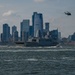 USS Arlington Arrives in New York