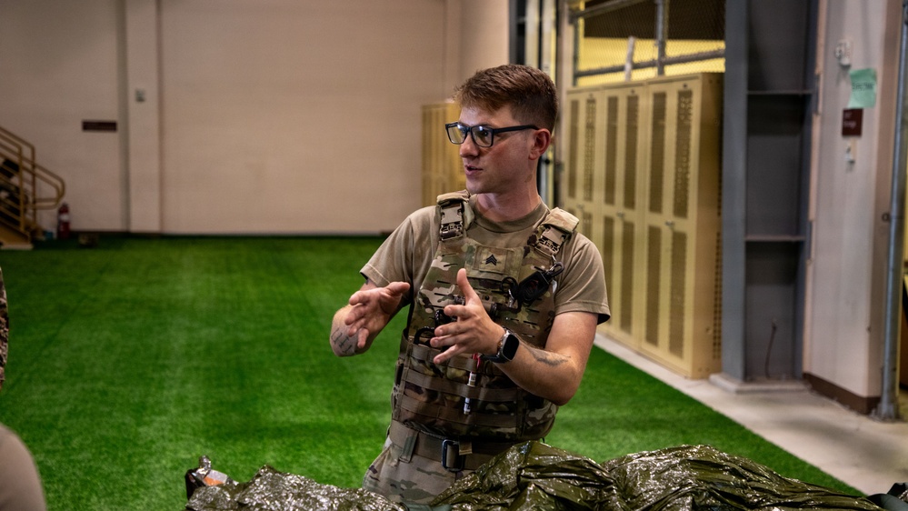 Soldiers Conduct Casualty Evacuation (CASEVAC) Training