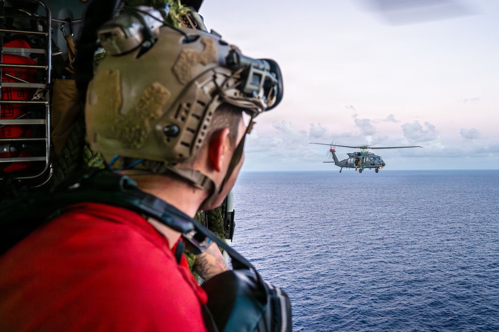 Jolly Green II crews conduct maritime CSAR training during VS26