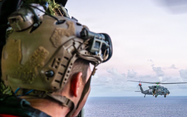 Jolly Green II crews conduct maritime CSAR training during VS26