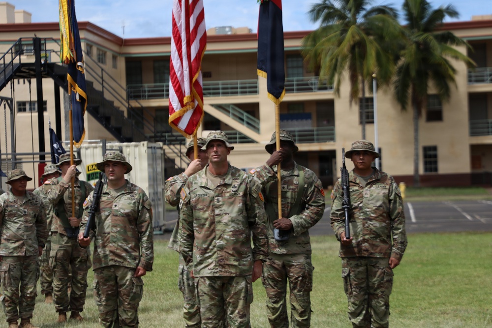3rd Mobile Brigade, 25th Infantry Division, Command Sgt. Maj. Michael R. Olivas relinquishment of command.