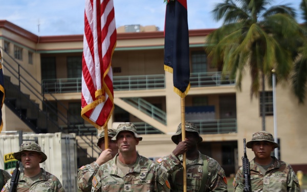 3rd Mobile Brigade, 25th Infantry Division, Command Sgt. Maj. Michael R. Olivas relinquishment of command.