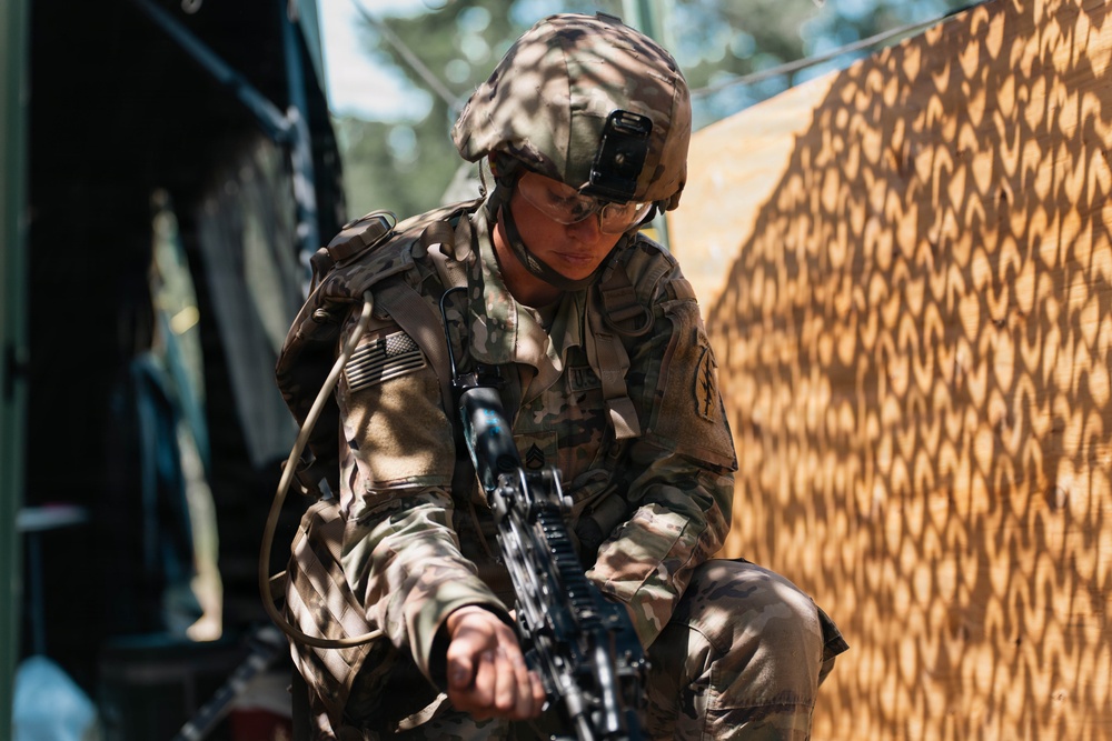 1st Special Forces Group (Airborne) Soldiers conduct Expert Soldier Badge Assessment