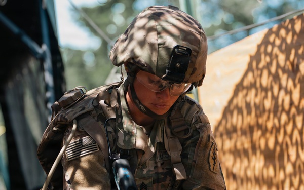 1st Special Forces Group (Airborne) Soldiers conduct Expert Soldier Badge Assessment