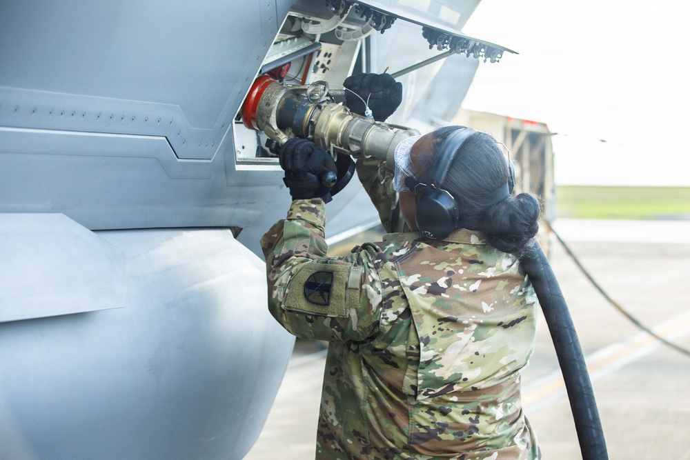 9th MSC Soldiers Fueling the Fight for Valiant Shield