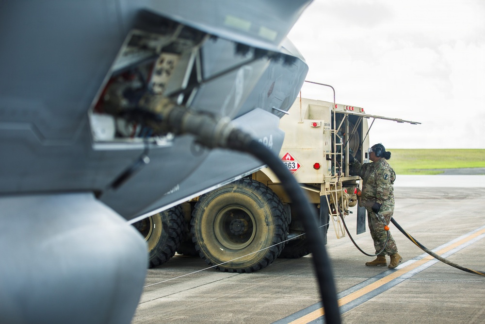 9th MSC Soldiers Fueling the Fight for Valiant Shield
