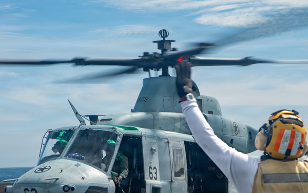 LCF-24: V3/2 Leadership Meets with MRF Marines Amid an Aerial Resupply