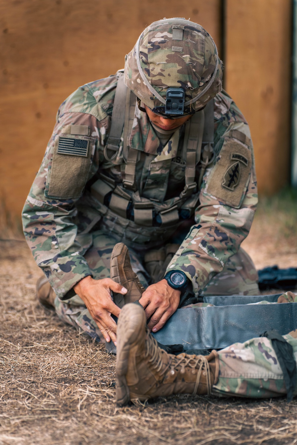 1st Special Forces Group (Airborne) Soldiers conduct Expert Soldier Badge Assessment